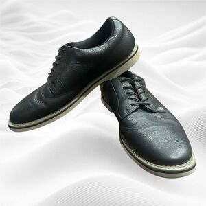 G4‎ G FORE Shoes Men 11 M Gallivanter IV.0 Golf Black Pebbled Leather